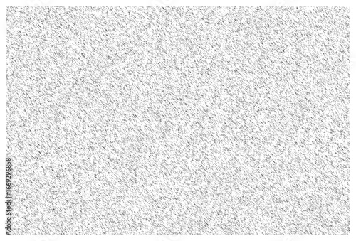 Black and White Noise Texture: Dense Dot Grain Background with Halftone Dotwork Pattern

