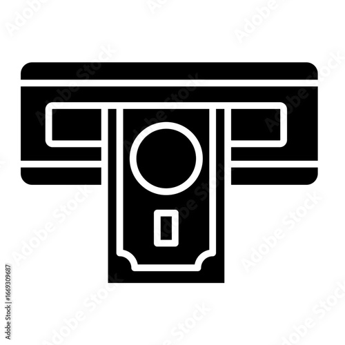 Withdraw  Icon Element For Design
