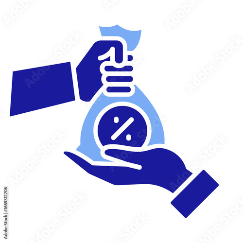 Loan  Icon Element For Design