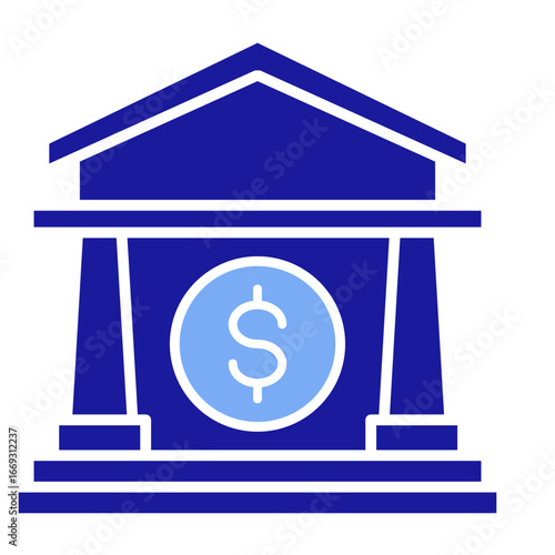 Bank  Icon Element For Design
