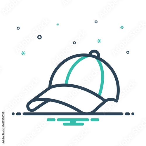 Mix icon for cap