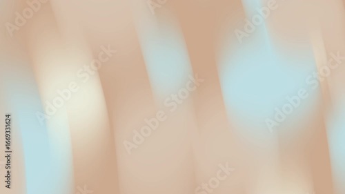 Blurred abstract streaks of beige white and light blue. Suitable as background for websites, presentations, digital artwork, and graphic design projects.