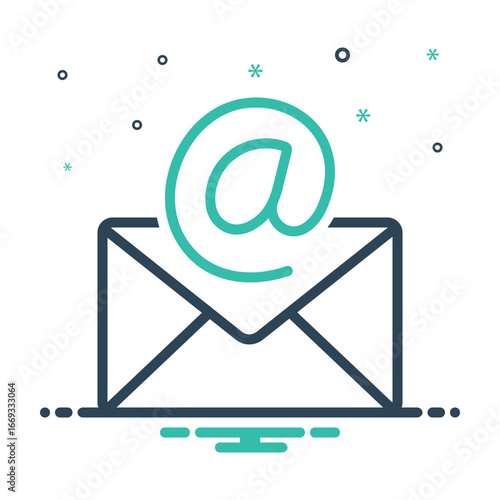 Mix icon for mail