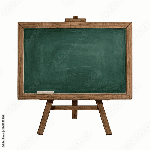 Chalkdust Horizon blackboard. isolated watercolor vector illustration svg