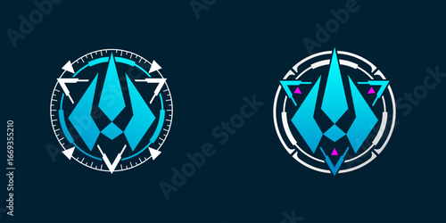 abstract, badge, creative, design, digital, dynamic, emblem, futuristic, geometric, graphic, icon, logo, minimal, modern, polygon, sharp, symbol, technology, triangle, vector, 
