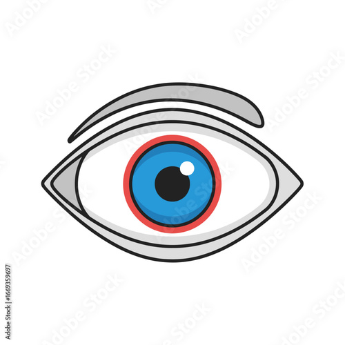 Human Eye Vector Icon