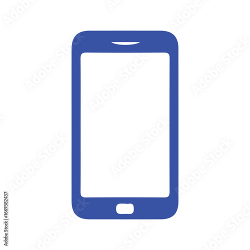 smart phone isolated on white