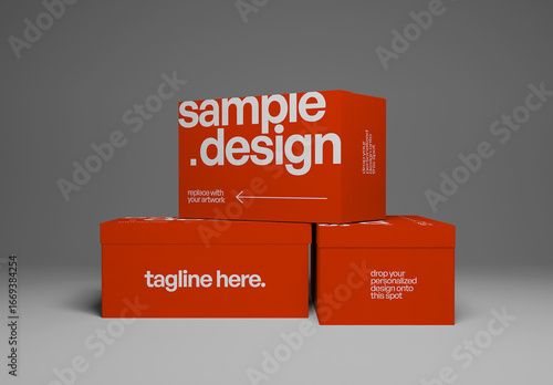 Shoes Box Mockup