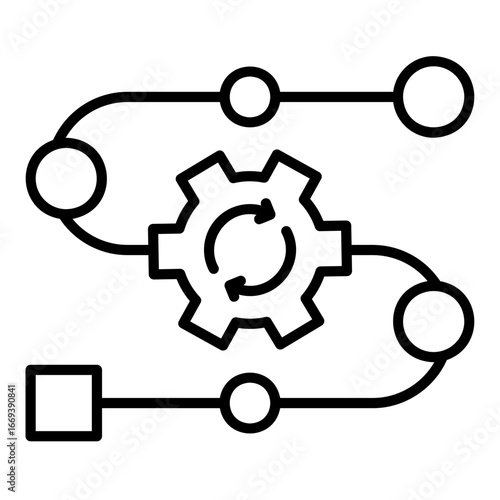 Workflow automation icons to speed up production processes