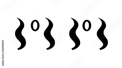 Musical rests symbols representing silence in music notation for rhythm and melody in a musical composition or performance