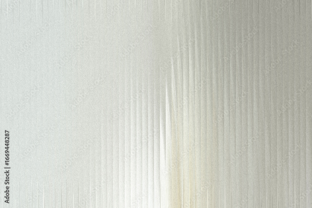 Fototapeta premium A textured metallic surface with vertical lines and a subtle glitter effect, creating a shimmering and reflective background