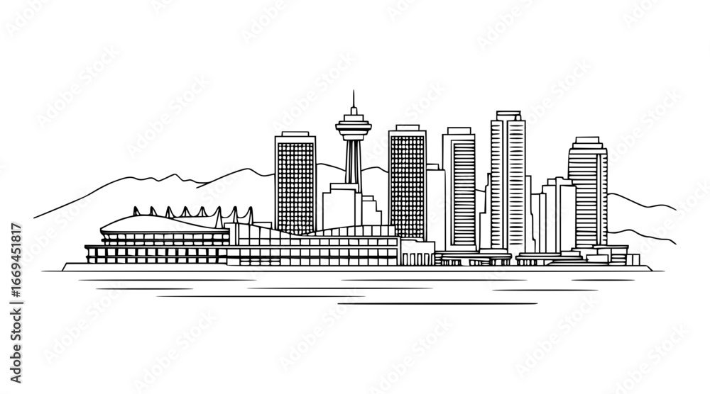 Fototapeta premium Vancouver, Canada