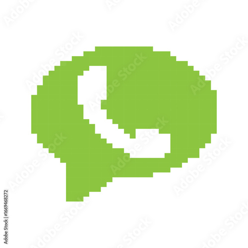 pixel art phone icon
