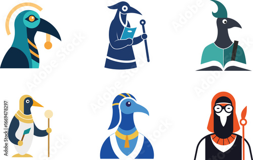 Thoth God of Knowledge Ibis God