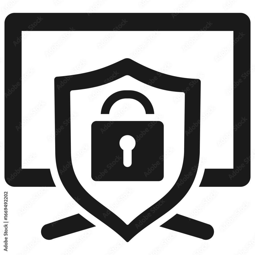 Obraz premium Cybersecurity