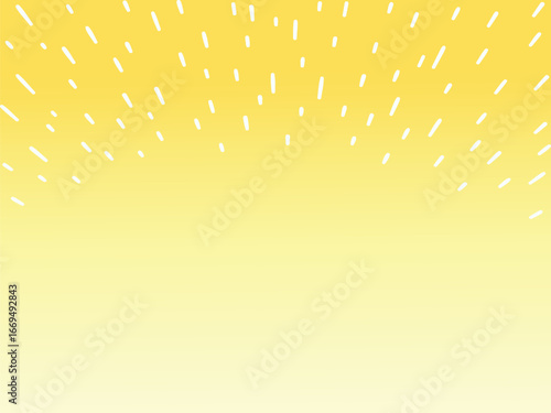 ポジティブなイメージの効果線　背景素材　喜び　楽しい　嬉しい　黄色　オレンジ (Positive image effect lines background material joy fun happy yellow orange). vector illustration eps file