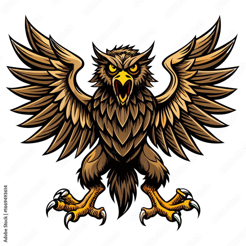 Obraz premium Vibrant close-up of a blue chameleon with a rainbow eye