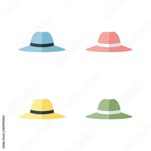 Stylish Beach Hat Summer Sun Protection