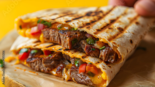 Steak Quesadillas Recipe: Grilled Beef, Cheese & Veggie Filling