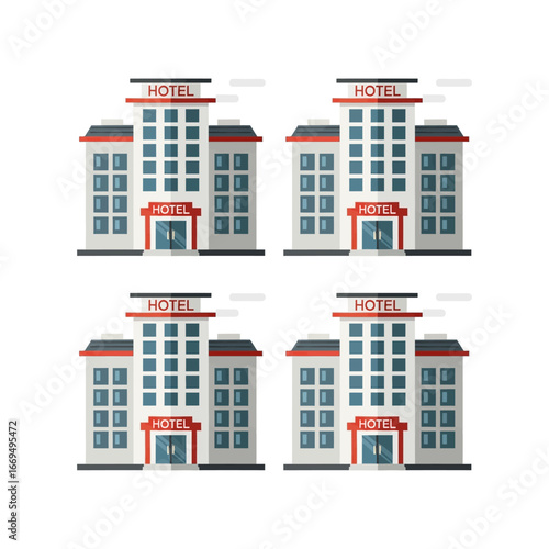 Luxury Hotel Building Exterior