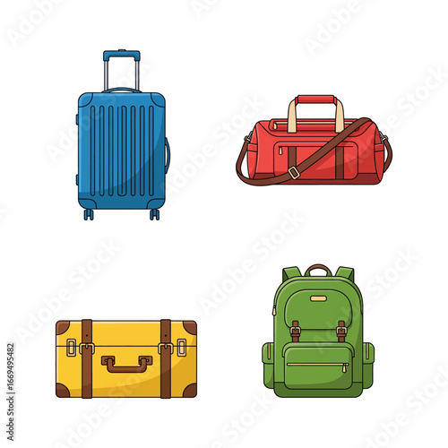 Travel Bags, Luggage, Suitcases Variety
