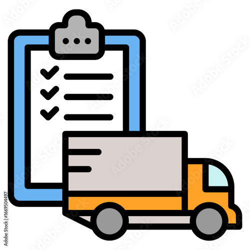 Shipping Manifest Icon