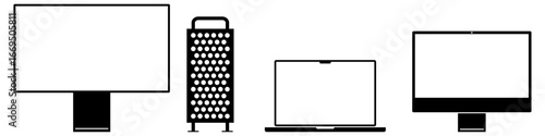 Mac　アイコンセットーiMac　Macpro　MacBook