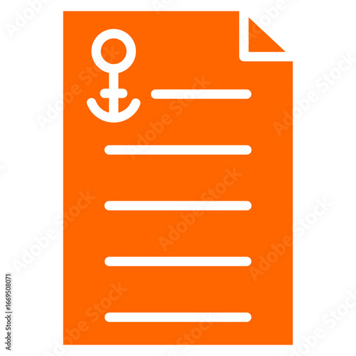 Bill Of Lading Icon