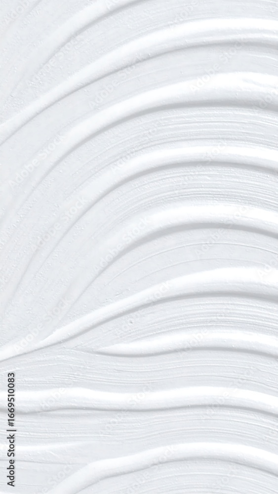 Obraz premium White cosmetic product texture