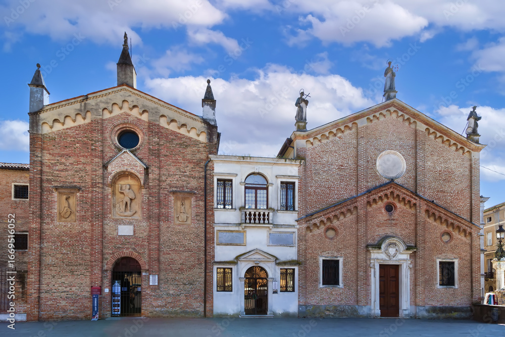 Fototapeta premium Oratory of San Giorgio, Padua, Italy