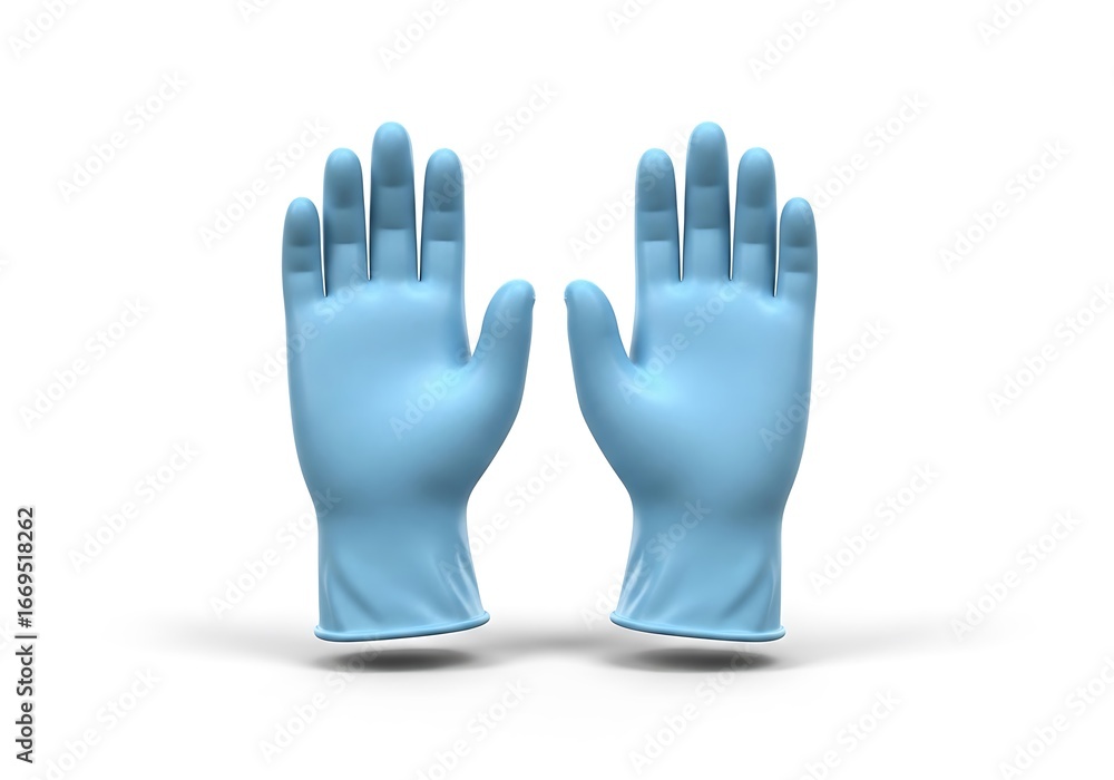 Obraz premium Blue Glove Pair