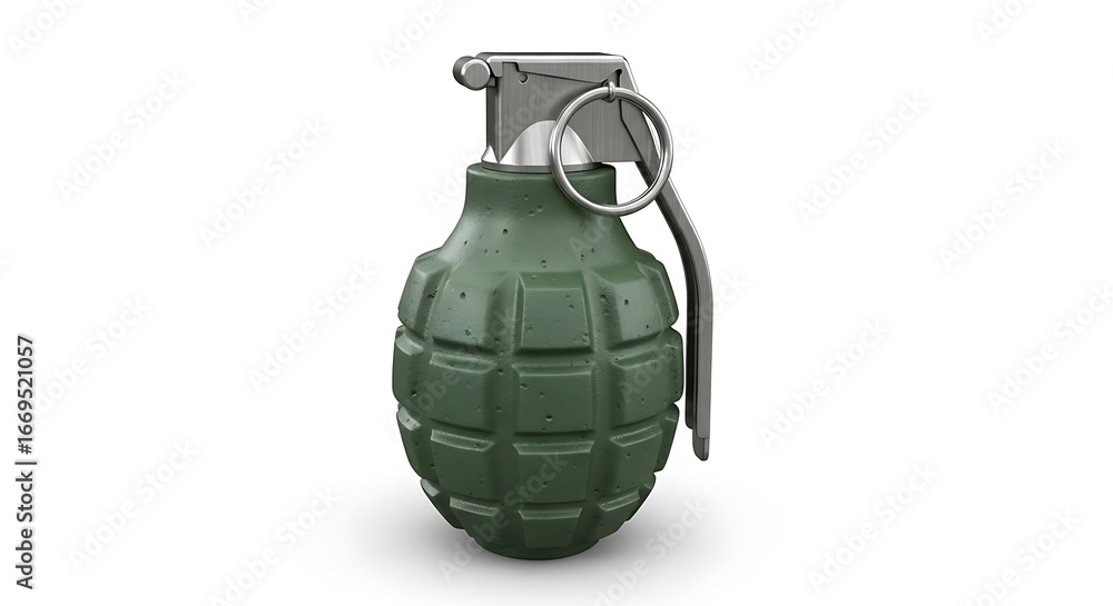 Naklejka premium Green Grenade