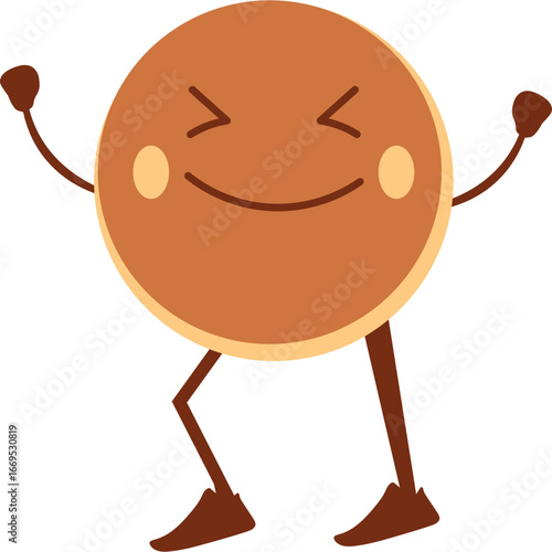 Pancake Cute Character