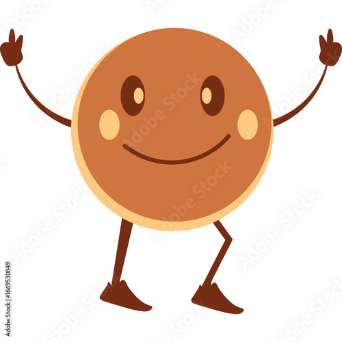 Pancake Cute Character