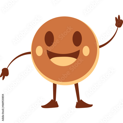Pancake Cute Character