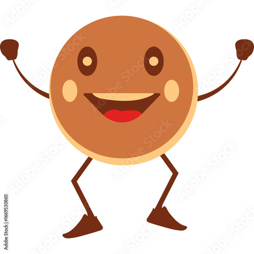 Pancake Cute Character