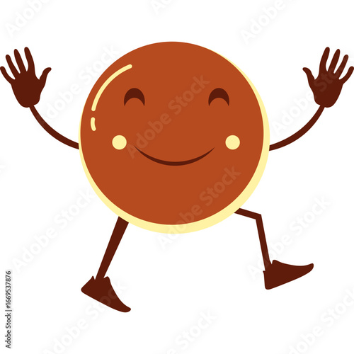 Pancake Cute Character