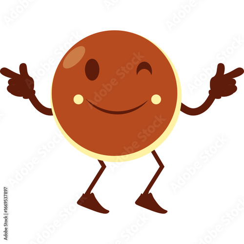 Pancake Cute Character