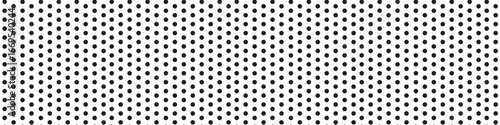 Seamless black dot pattern on white background, perfect for fabric, wallpaper, and wrapping design. Modern minimal polka dot texture for creative projects. High-resolution abstract background.