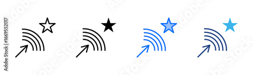 Vision Echo icon set multiple style collection