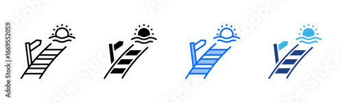 Vision Track icon set multiple style collection