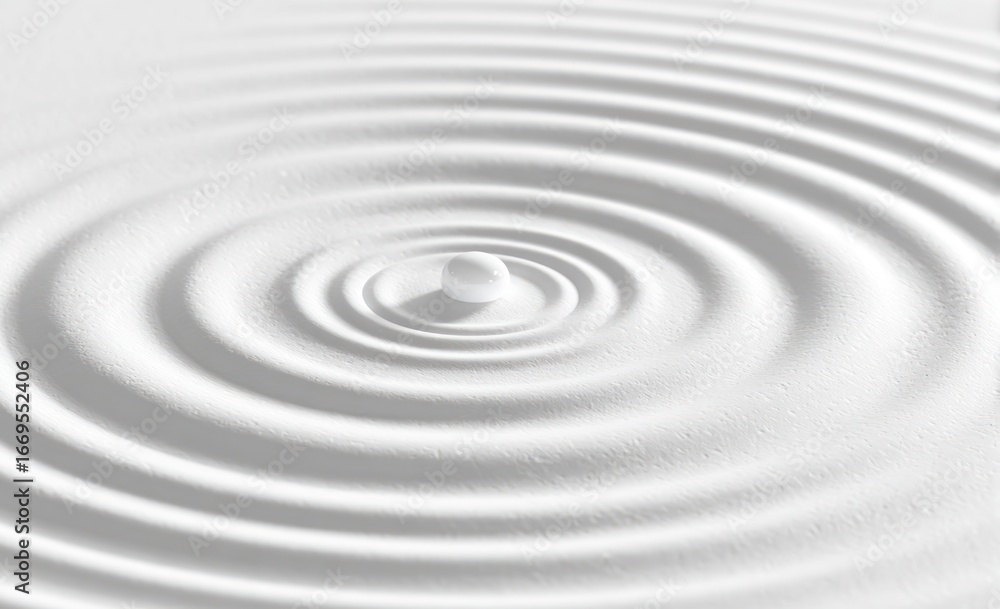 Fototapeta premium Ripples from Impact