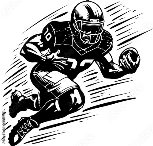 "Gridiron Blitz: #39 in Action"