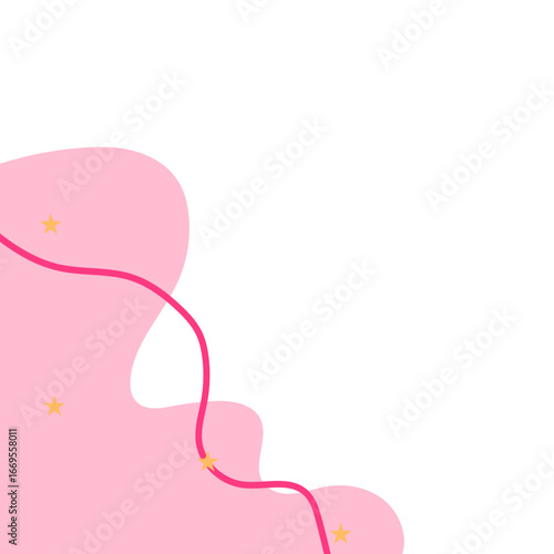 Abstract Blob Corner