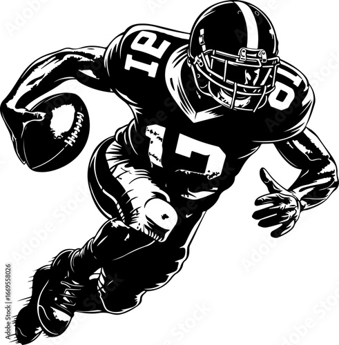 "Gridiron Blitz: #39 in Action"
