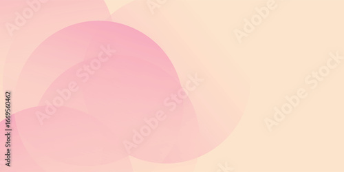 abstract background, modern minimalist pink and yellow gradations, circle simple art vector moden illustration eps10