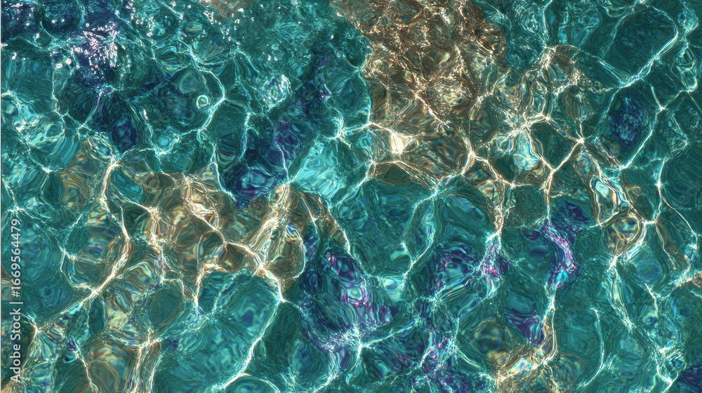 Fototapeta premium blue water background