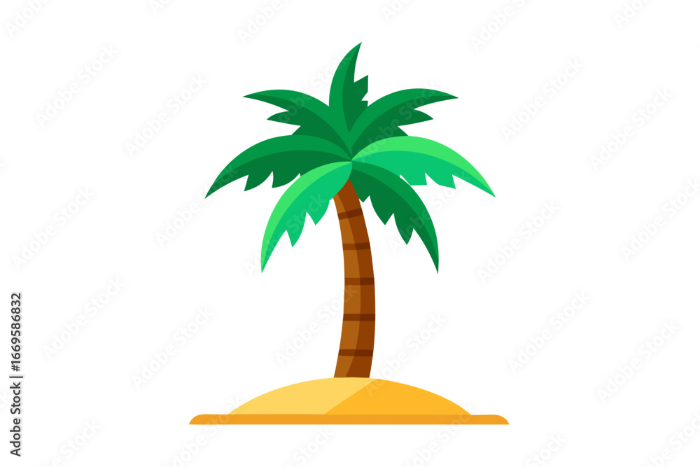 Obraz premium palm tree icon