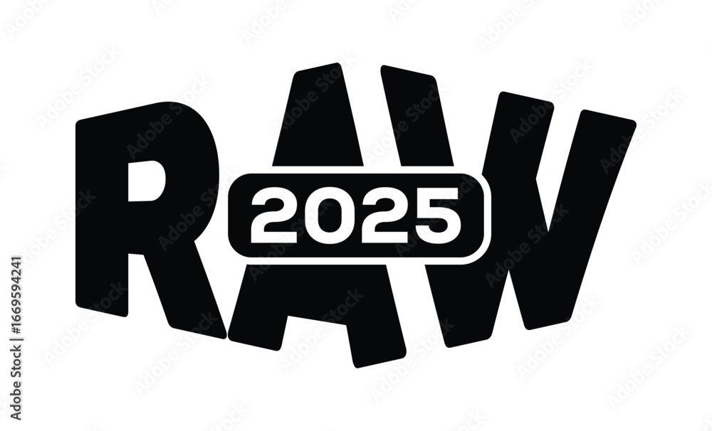 Fototapeta premium Minimalist black and white graphic design featuring bold 