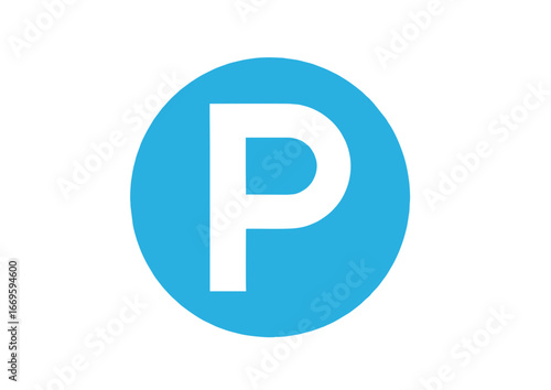 znak drogowy, informacja, parking, postó